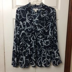 Worthington Sheer Blouse